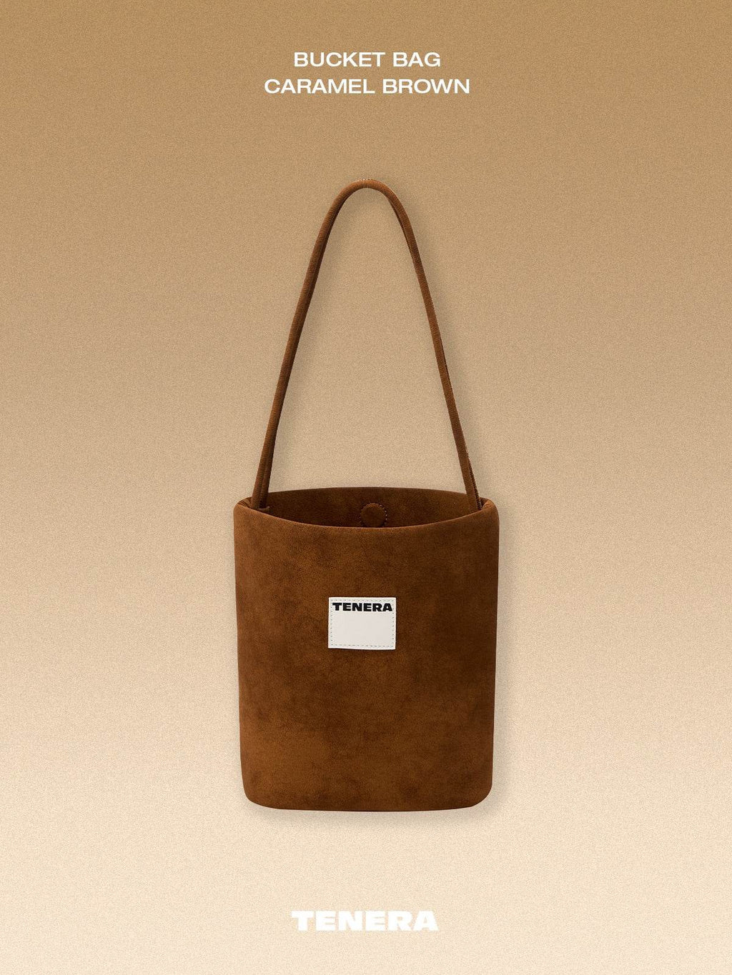 (Caramel)Small Bucket Bag-TENERA Vintage Collection - TENERA