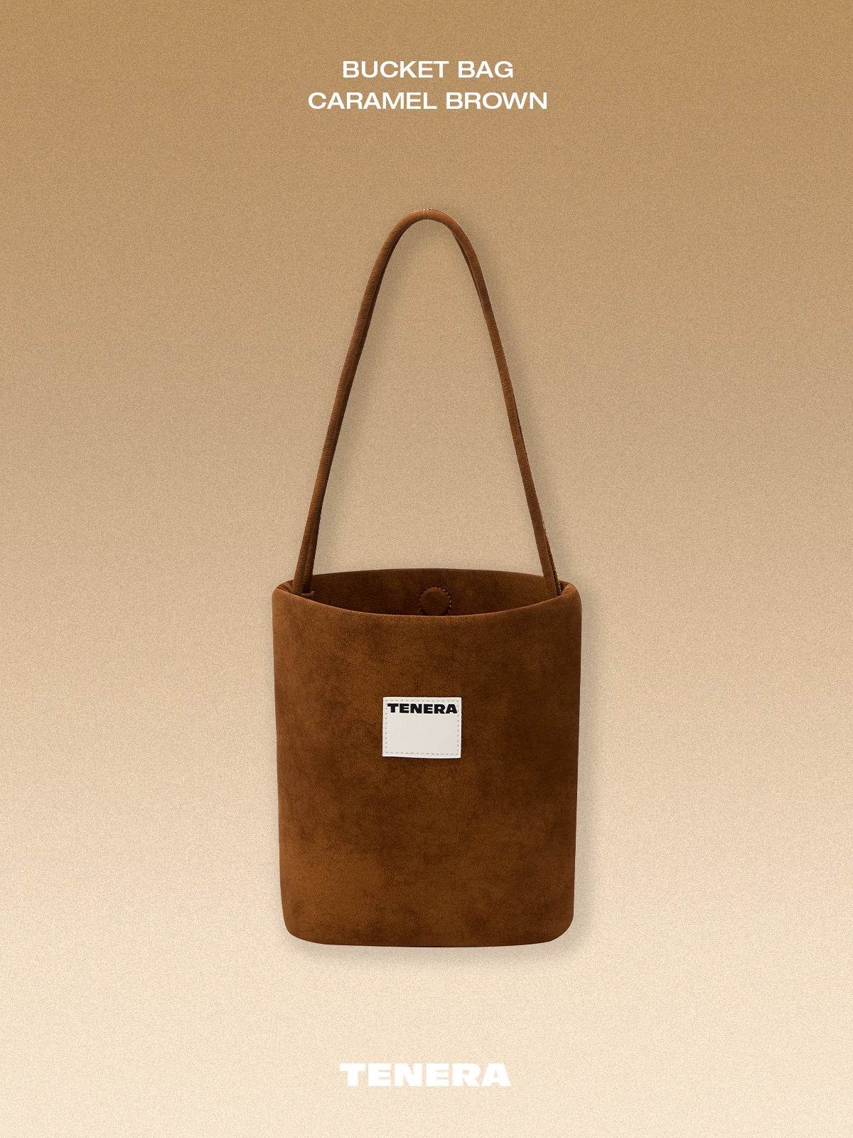 (Caramel)Small Bucket Bag-TENERA Vintage Collection - TENERA