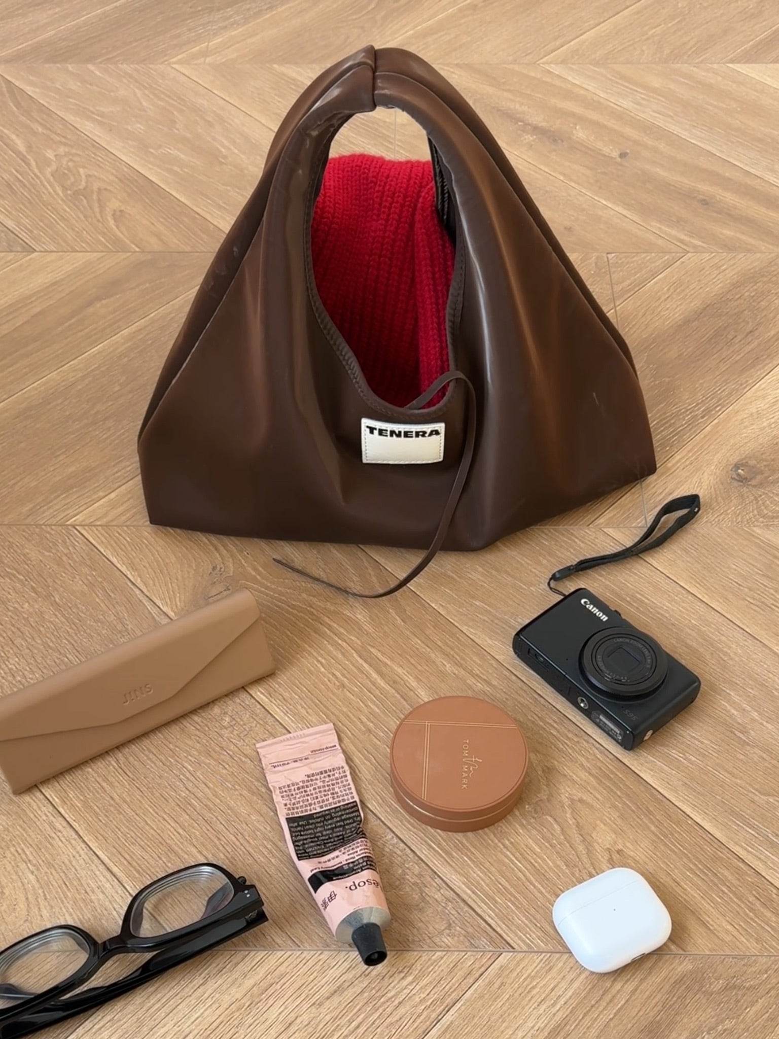 (Chocolate Velvet)Classic Hobo Bag - TENERA Velvet Collection - TENERA