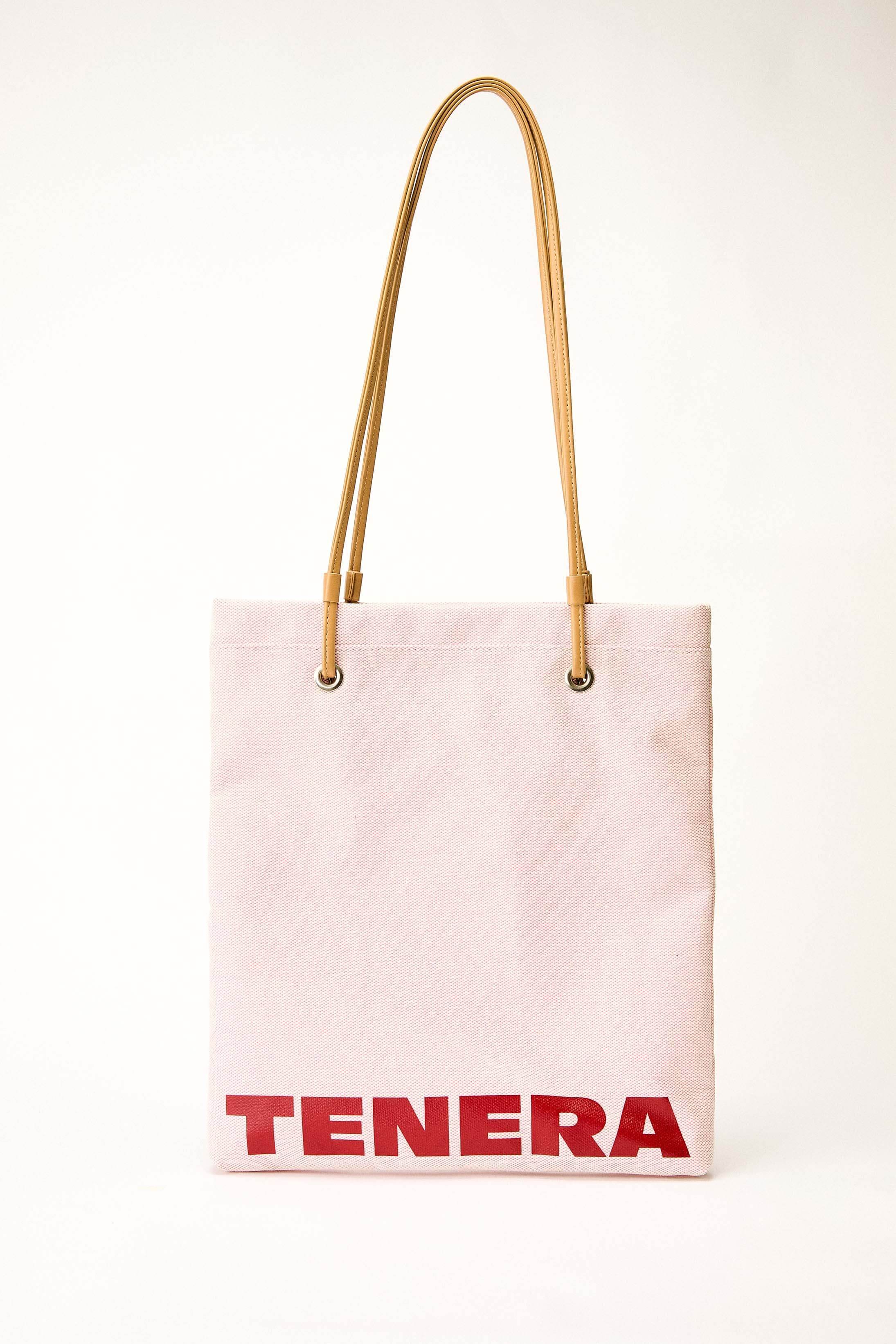 (Pink)Canvas Tote-TENERA City Resort Collection - TENERA