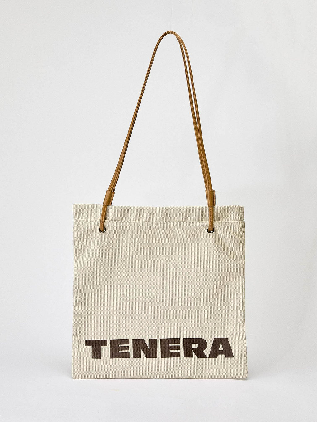 (Brown)Canvas Tote-TENERA City Resort Collection - TENERA