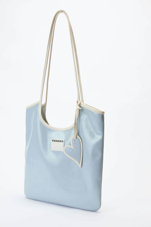 (Ice blue)Vintage Shoulder Tote-TENERA City Retro Collection - TENERA