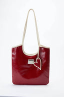 (Rococo Red)Vintage Shoulder Tote-TENERA City Retro Collection - TENERA