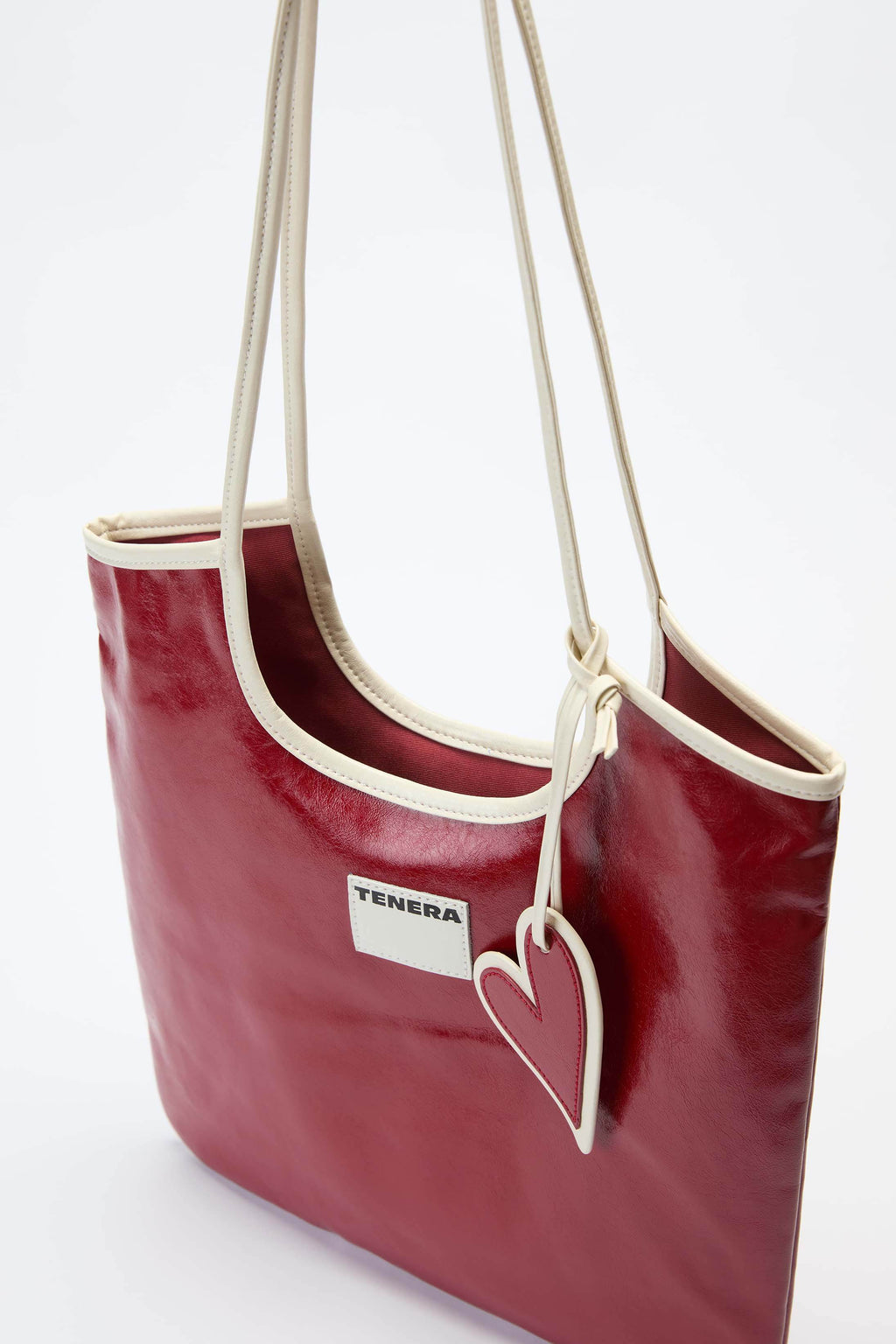 (Rococo Red)Vintage Shoulder Tote-TENERA City Retro Collection - TENERA