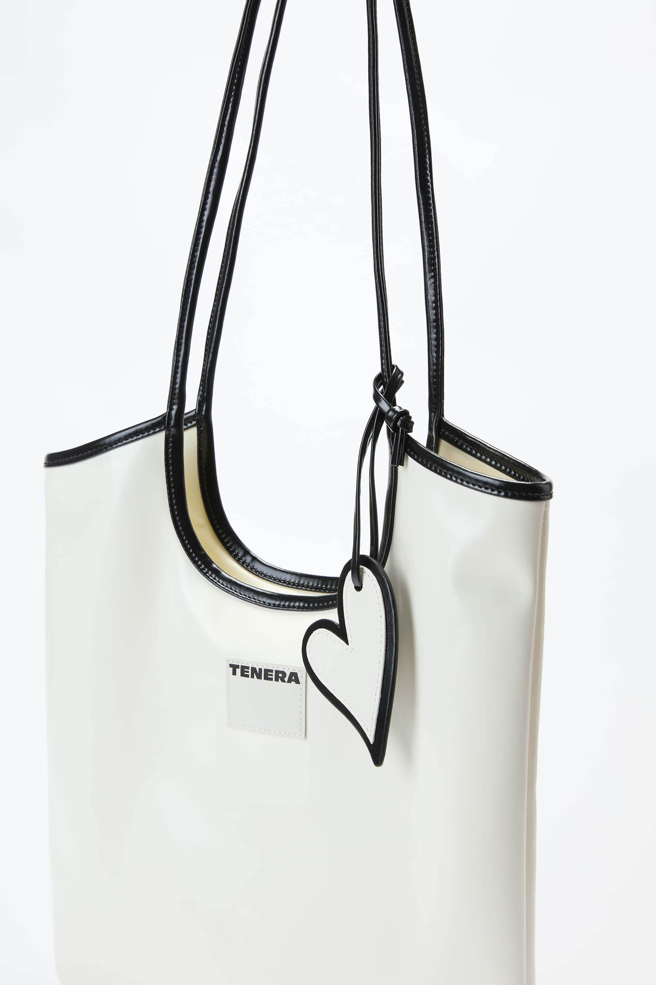 (Cream White)Vintage Shoulder Tote-TENERA City Retro Collection - TENERA