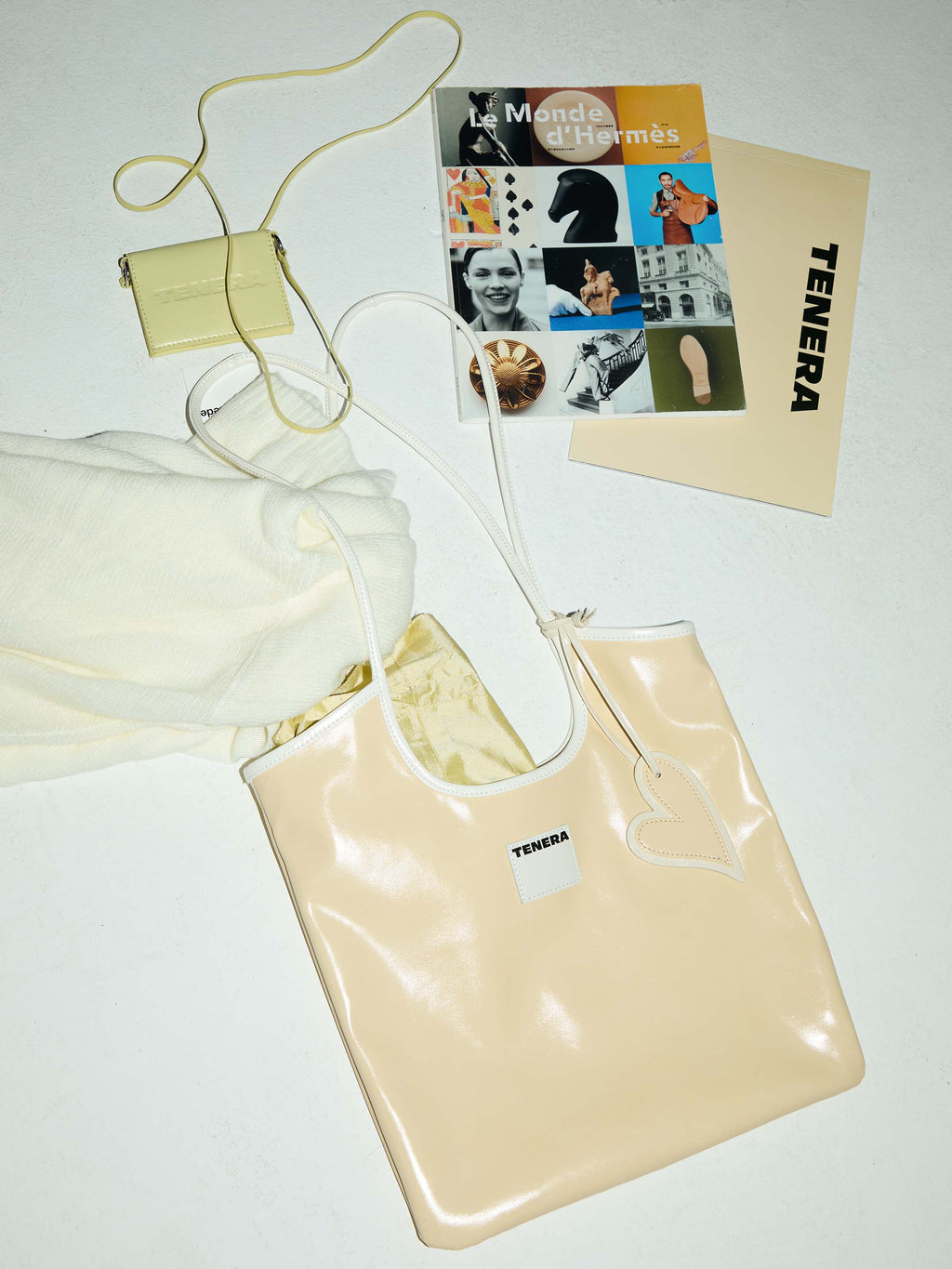 (バタークリーム・ジャズ)ヴィンテージショルダーバッグ-TENERA シティレトロコレクション