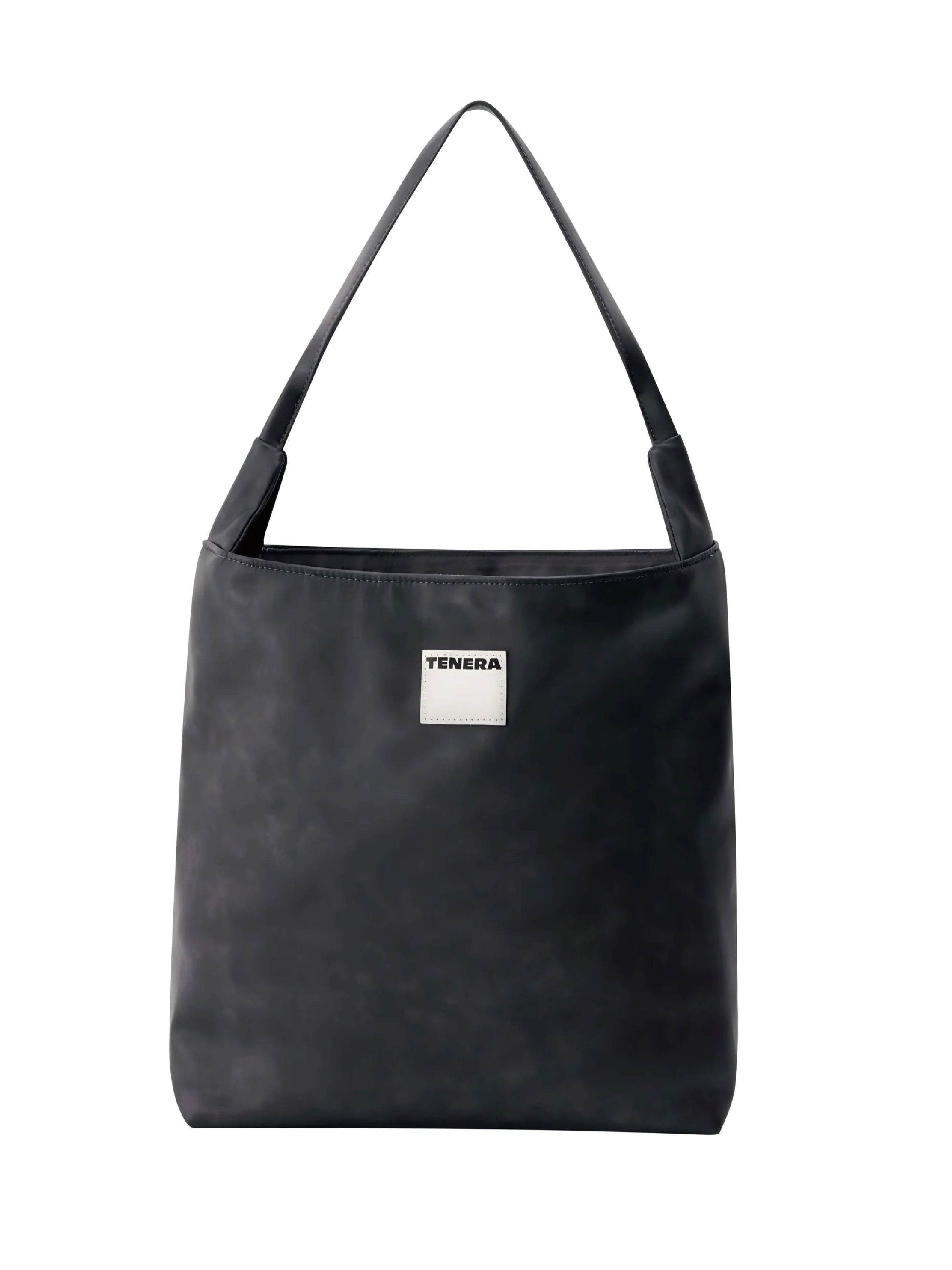 (Washed Black)Bucket Tote Bag-TENERA Vintage Collection - TENERA
