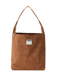 (Washed Brown)Bucket Tote Bag-TENERA Vintage Collection - TENERA