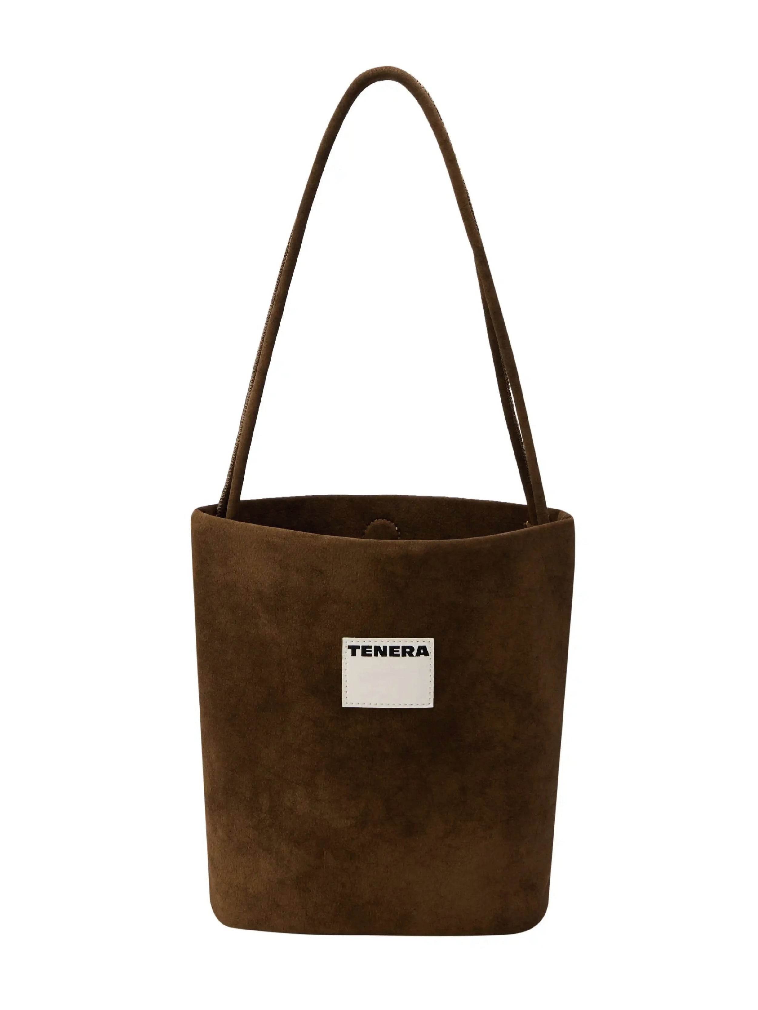 (Ebony)Small Bucket Bag-TENERA Vintage Collection - TENERA