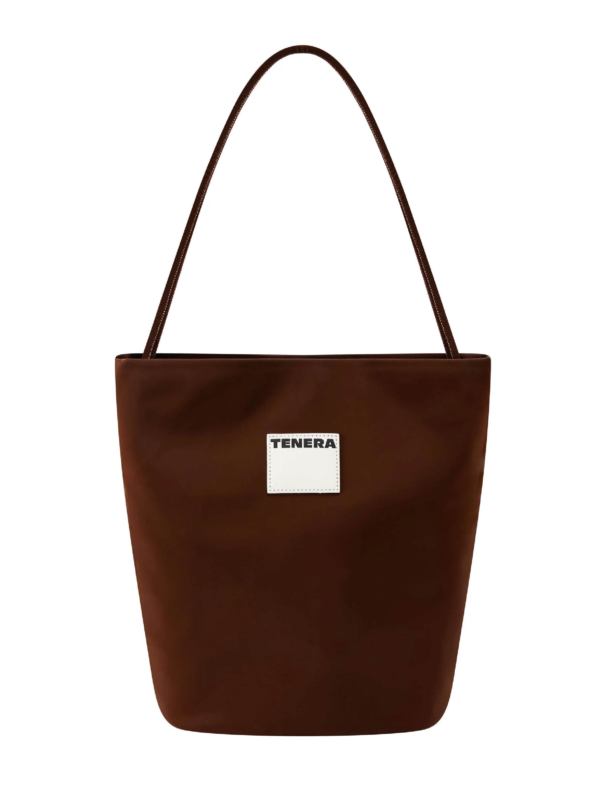 (Chocolate Velvet)Large Bucket Bag-TENERA Velvet Collection - TENERA