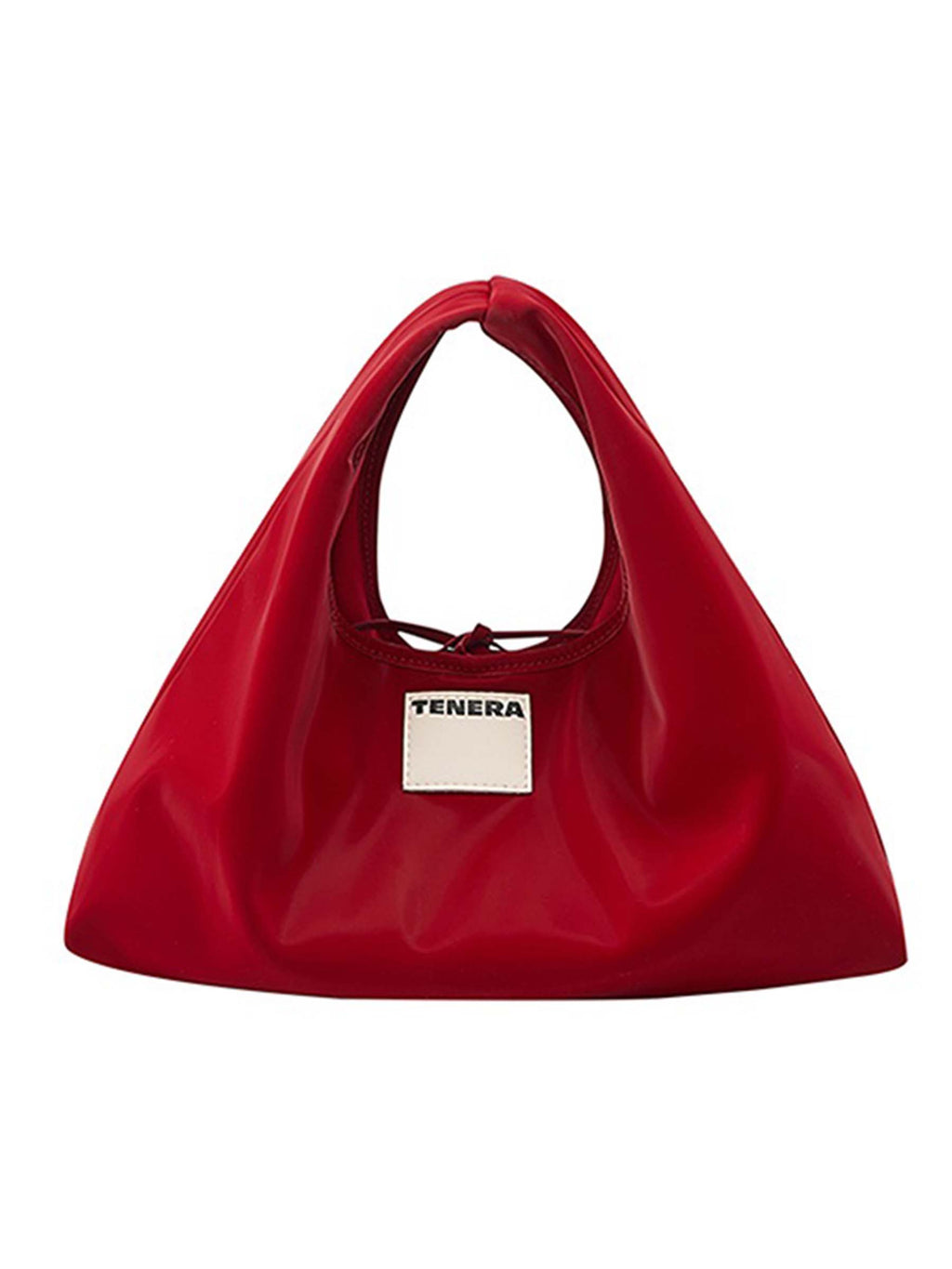 (アンカーレッド)クラシック ホーボーバッグ - TENERA ベルベットコレクション