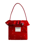 (パールレッド)ベルベットフラワー ミニバケット-TENERA 七夕限定
