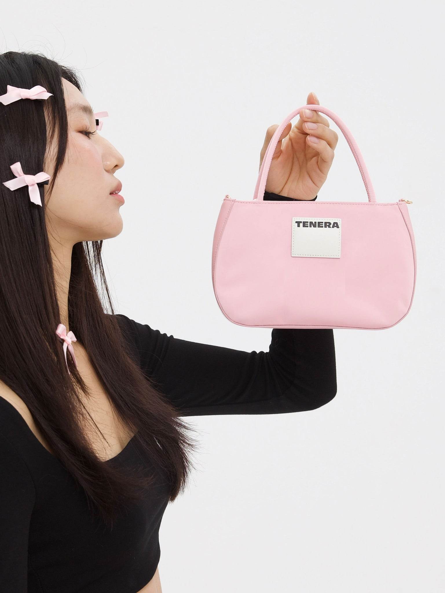 (Boom Boom Pink)Crossbody Bag-TENERA Jelly Collection - TENERA