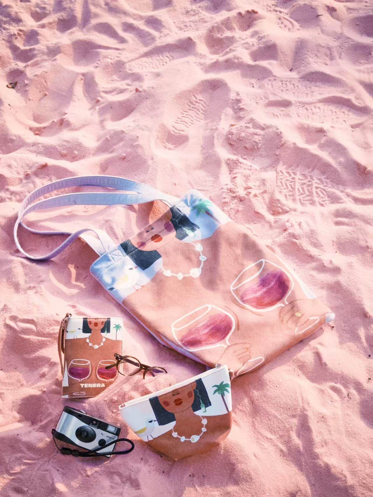 Lsland Party Travel Set-TENERA x NIMEI Artist Collaboration - TENERA