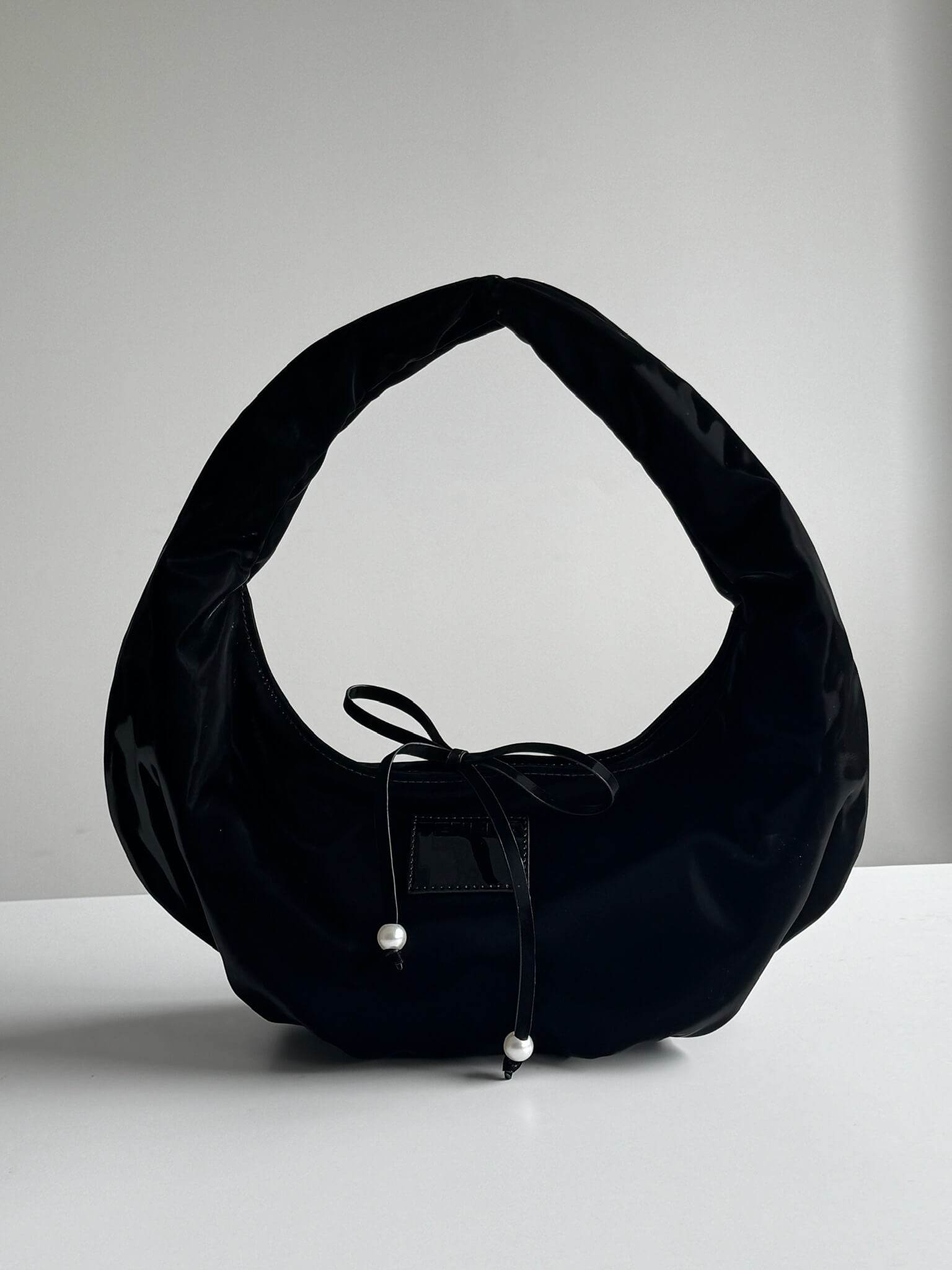 (Black Velvet)Ballet Ring Hobo-TENERA Velvet Collection - TENERA