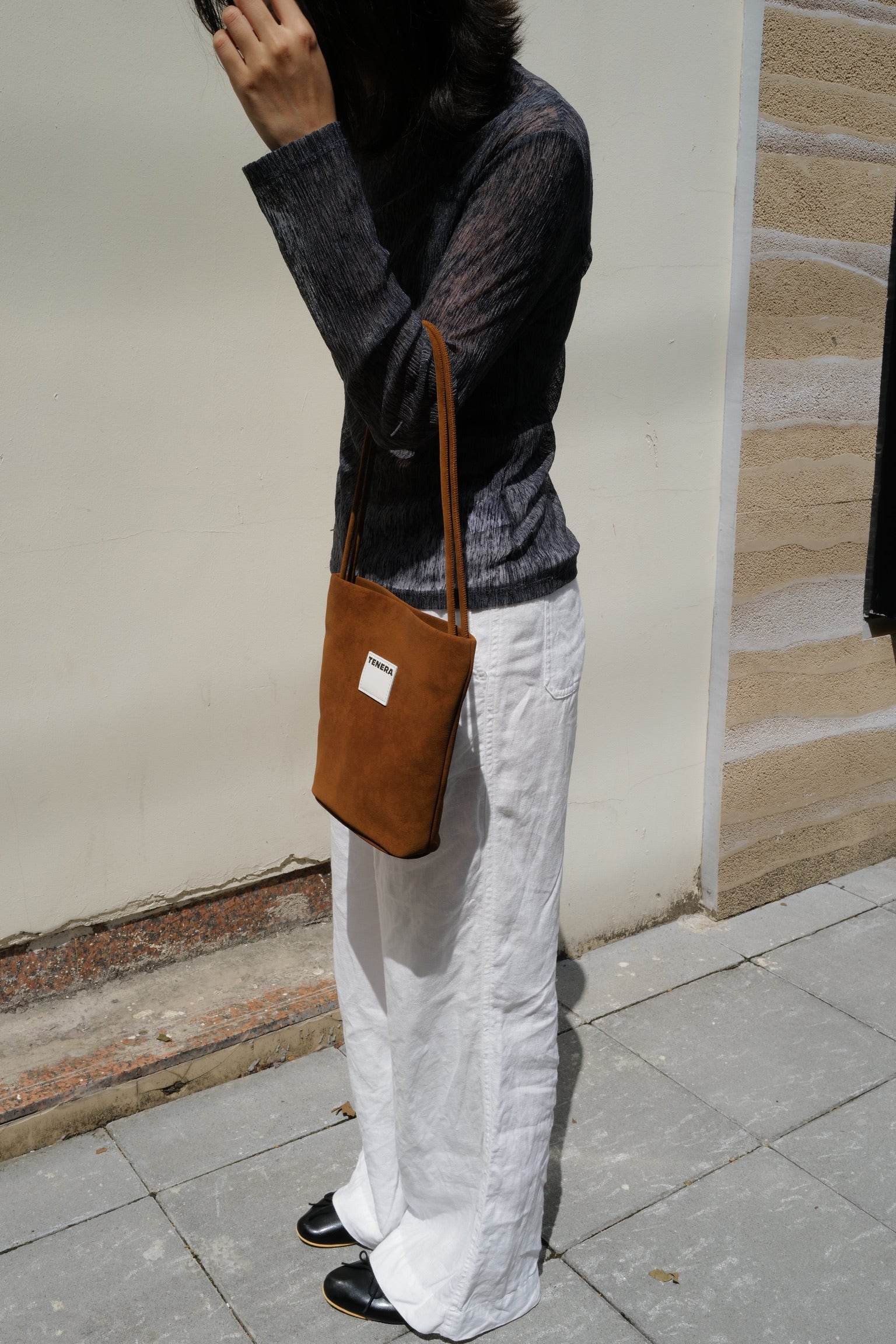 (Caramel)Small Bucket Bag-TENERA Vintage Collection - TENERA