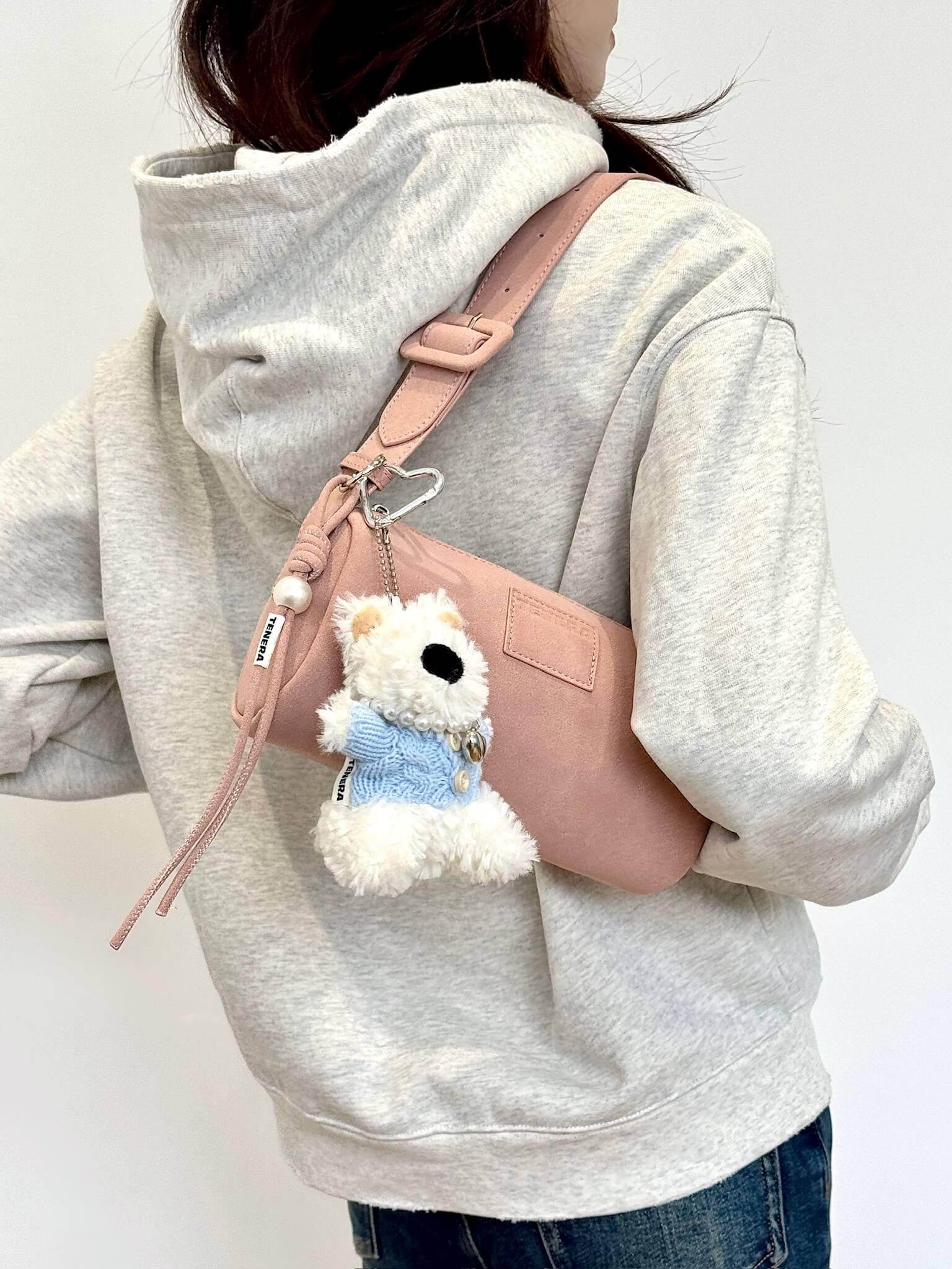 Pearl Necklace Dog Charm-TENERA Accessories Collection - TENERA