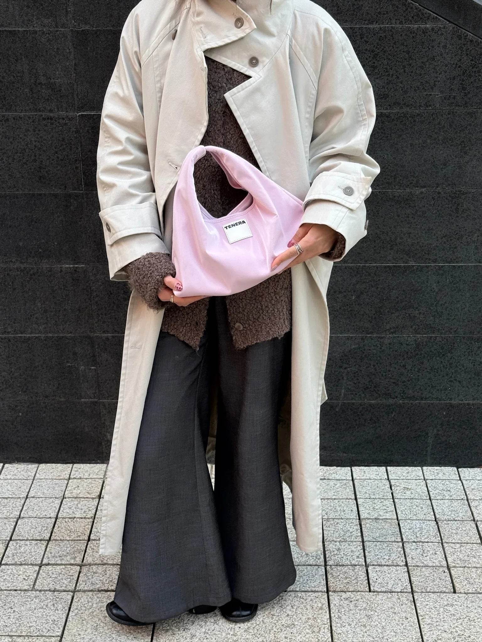 (Lilac)Classic Hobo Bag - TENERA Velvet Collection - TENERA