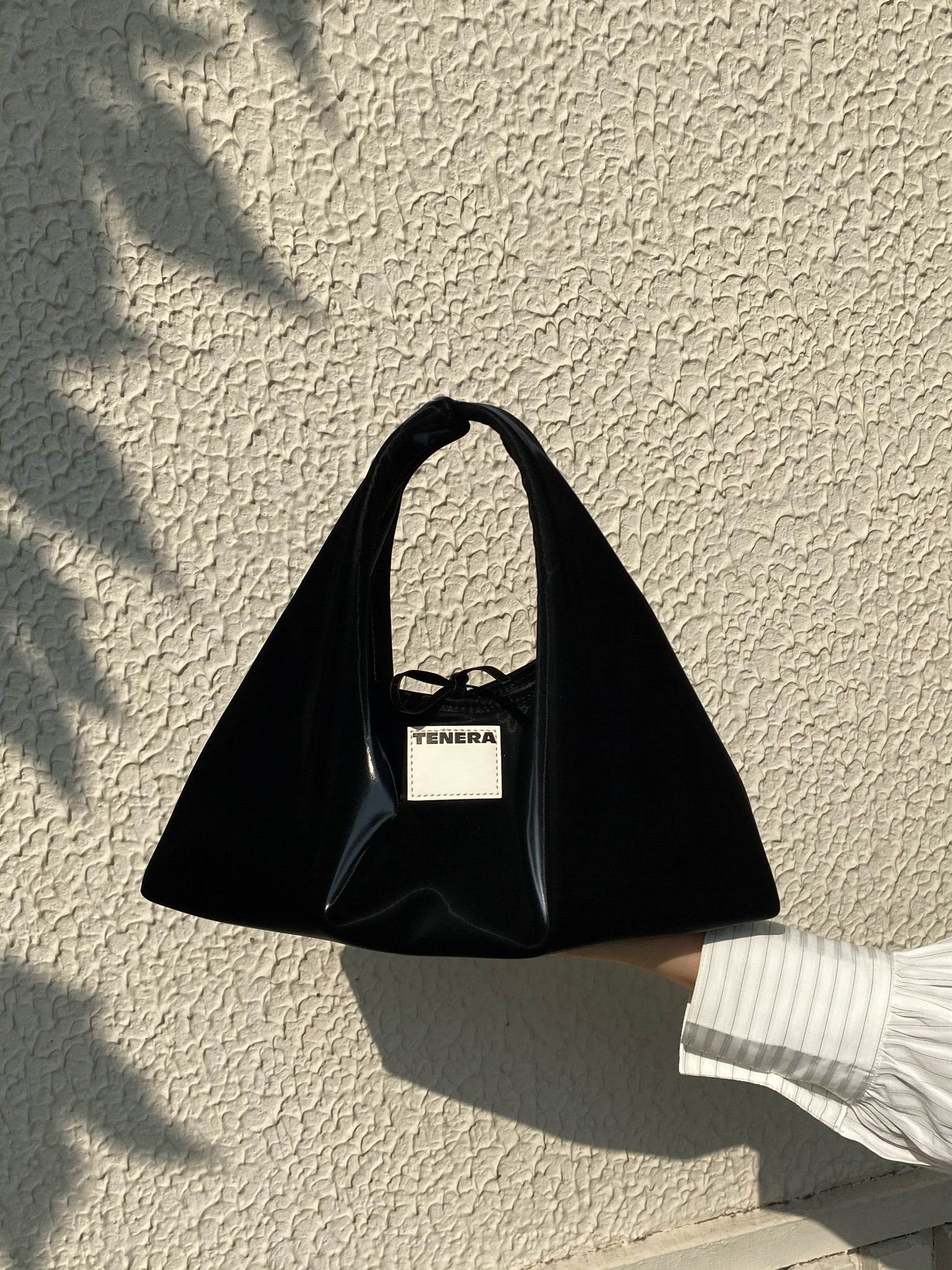 (Black Velvet)Classic Hobo Bag - TENERA Velvet Collection - TENERA