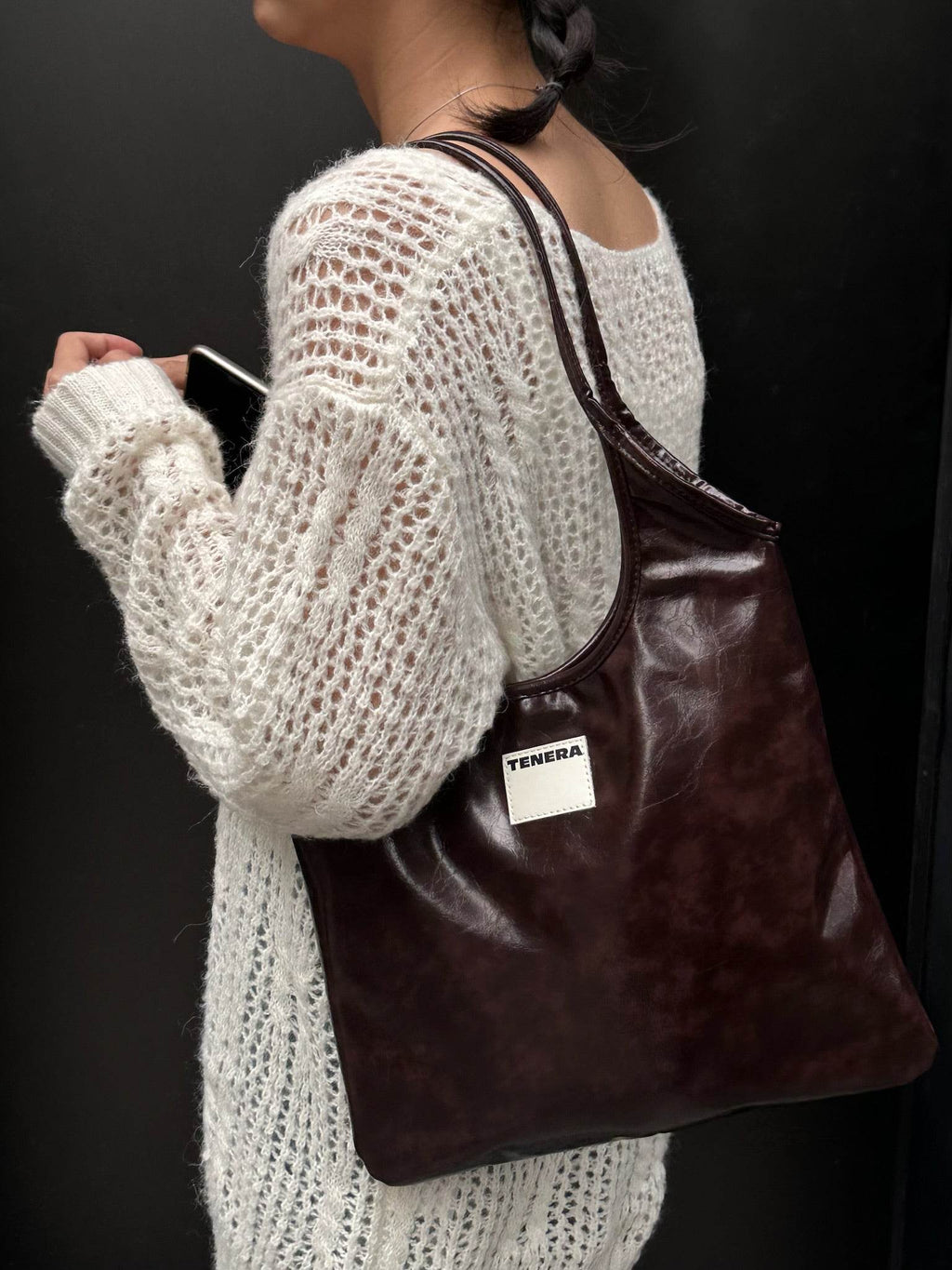 (Wax Brown)Tote Bag-TENERA Vintage Collection - TENERA