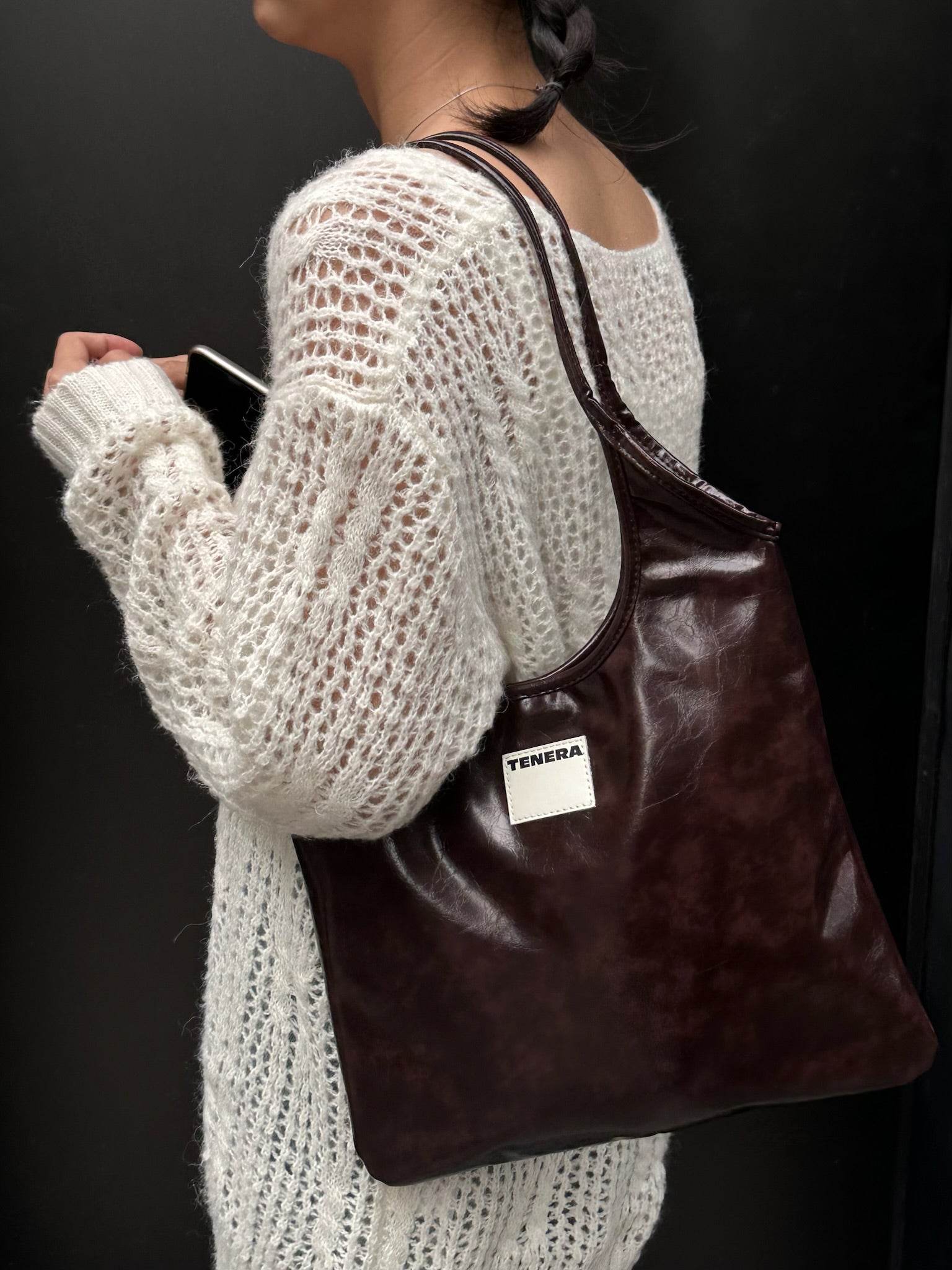 (Wax Brown)Tote Bag-TENERA Vintage Collection - TENERA
