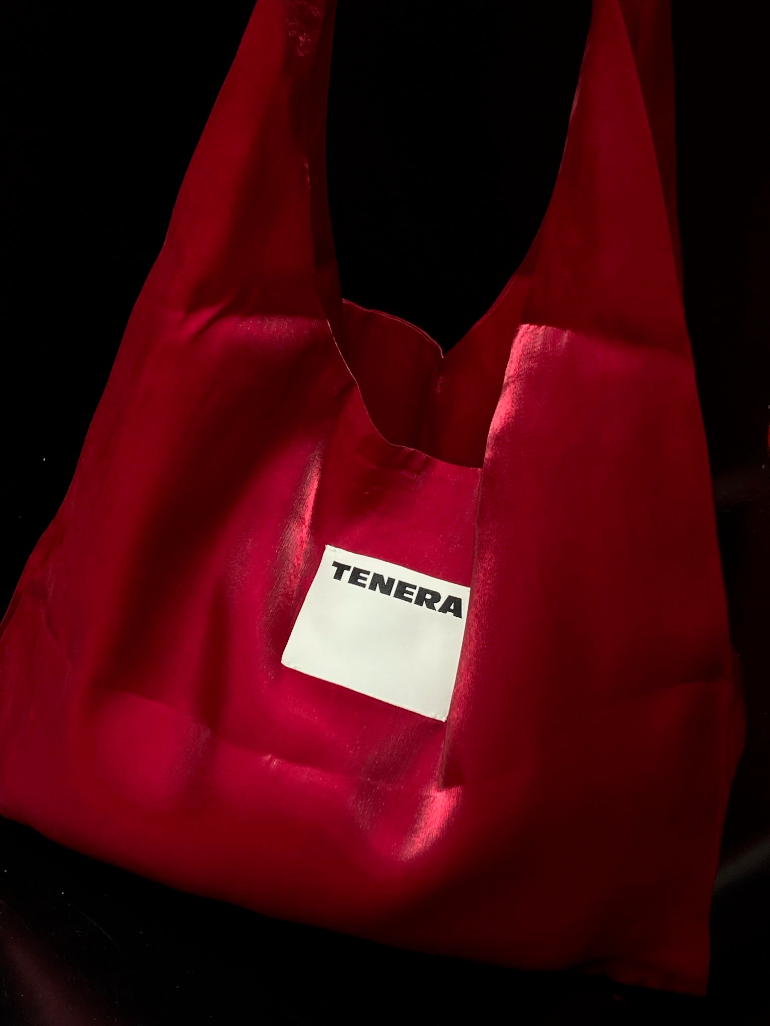 クリスマスレッド)バレリーナショルダーバッグ-TENERAバレエ