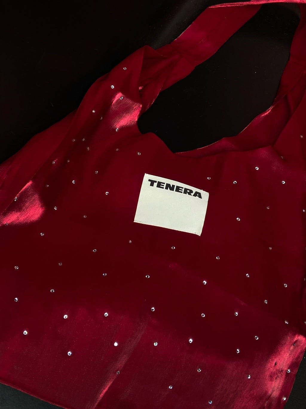 (クリスマスレッド)バレリーナショルダーバッグ（スペシャルエディション）-TENERAバレエコレクション