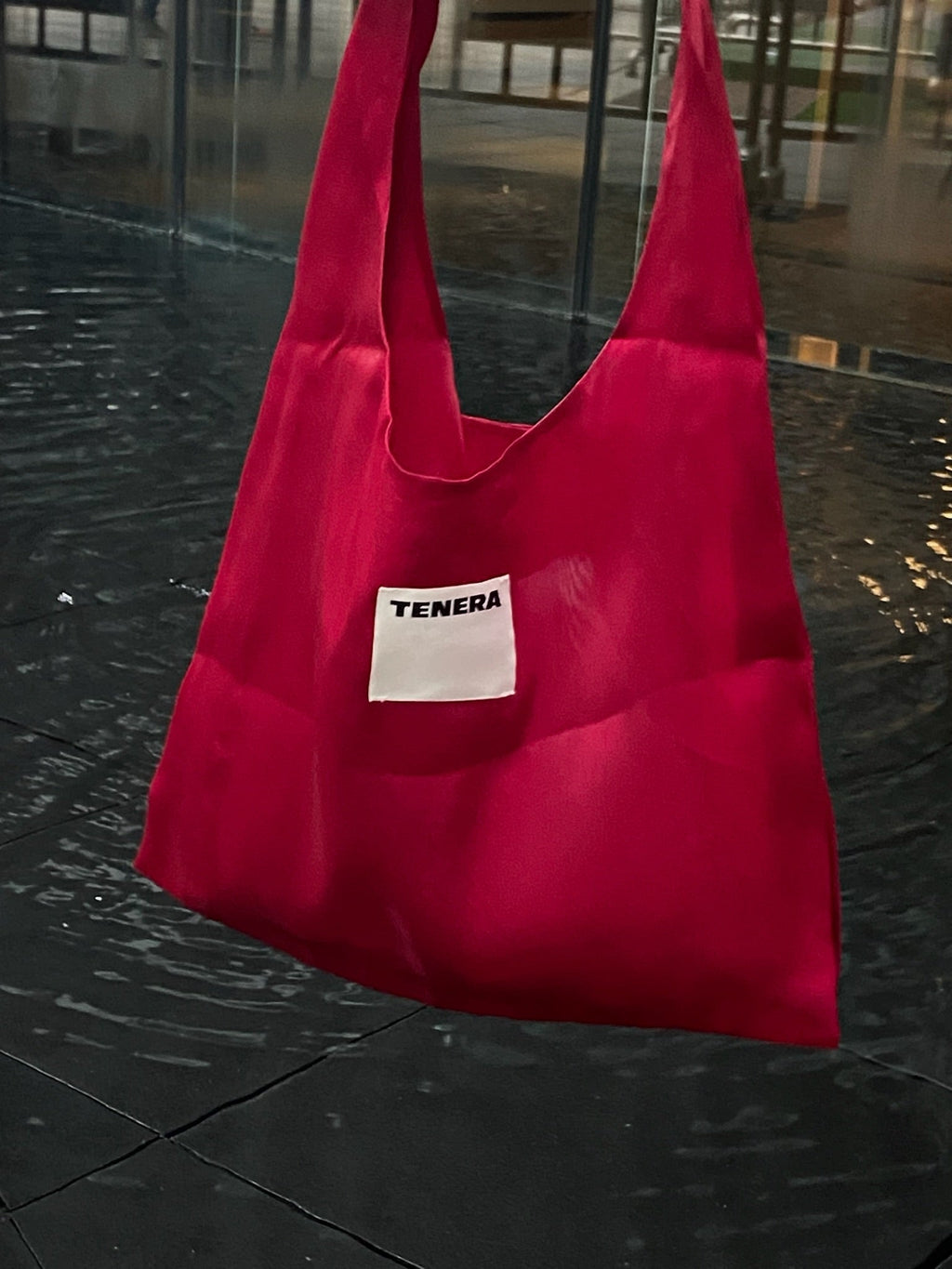 (クリスマスレッド)バレリーナショルダーバッグ-TENERAバレエコレクション