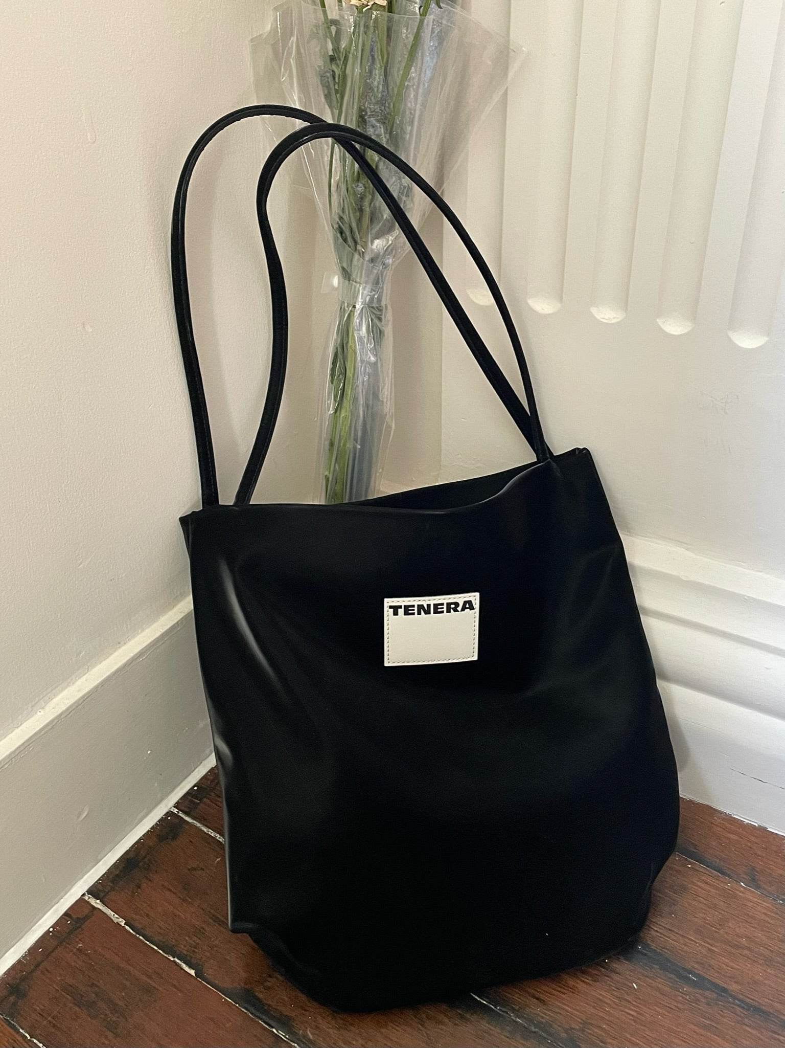 (Black Velvet)Large Bucket Bag-TENERA Velvet Collection - TENERA