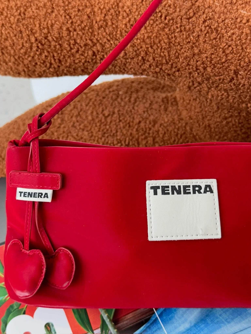 Cherry Charm-TENERA Eco-friendly Vegan Leather - TENERA