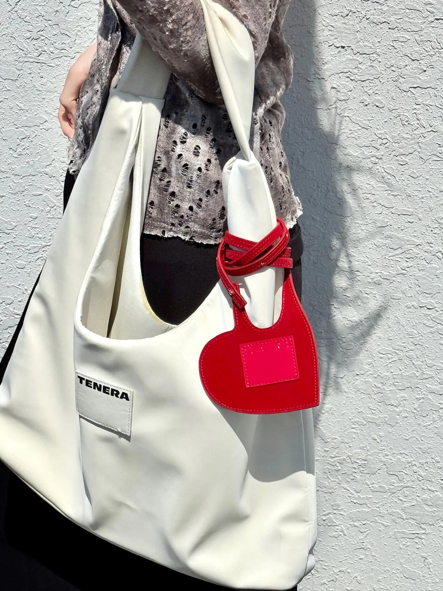 Velvet Heart Card Case-TENERA Accessories Collection - TENERA