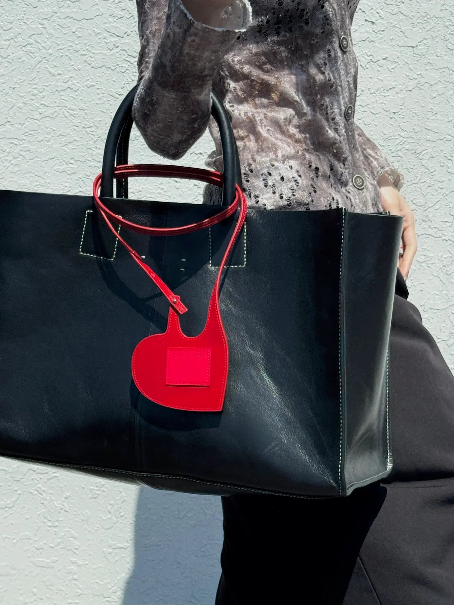 Velvet Heart Card Case-TENERA Accessories Collection - TENERA