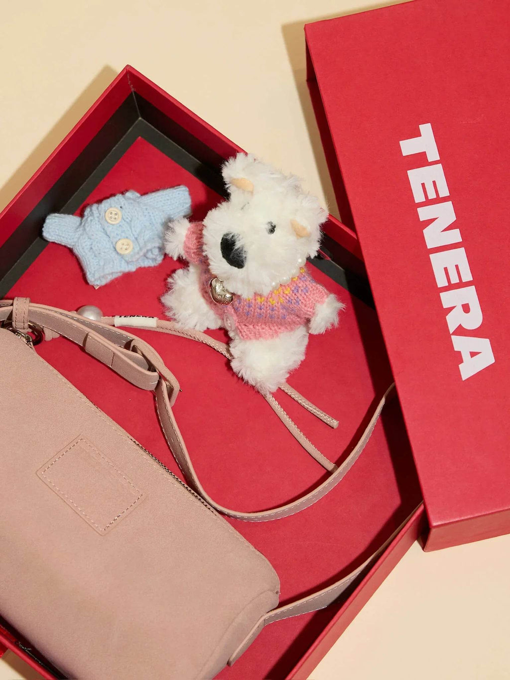 Pearl Necklace Dog Charm-TENERA Accessories Collection - TENERA