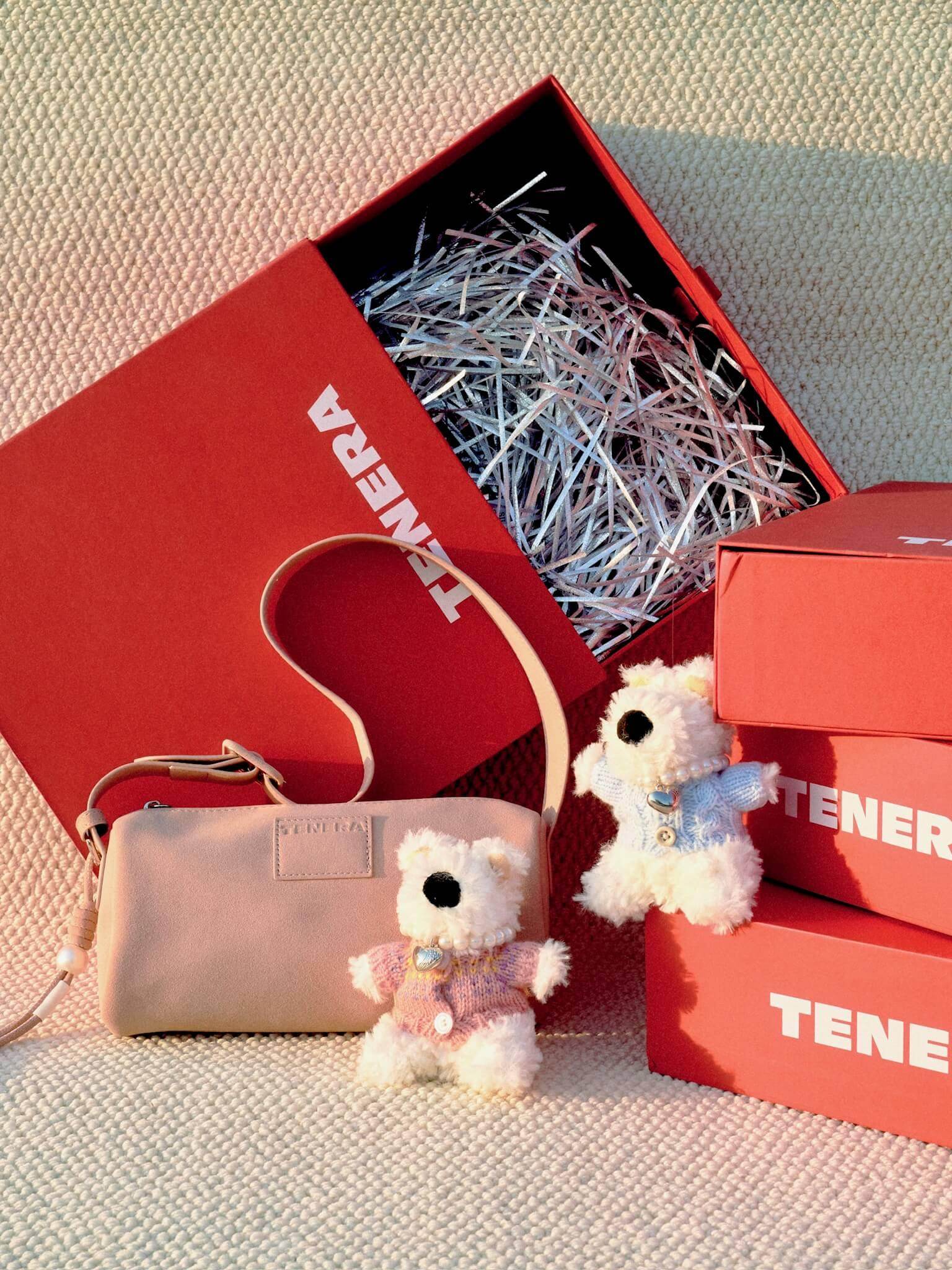 Pearl Necklace Dog Charm-TENERA Accessories Collection - TENERA