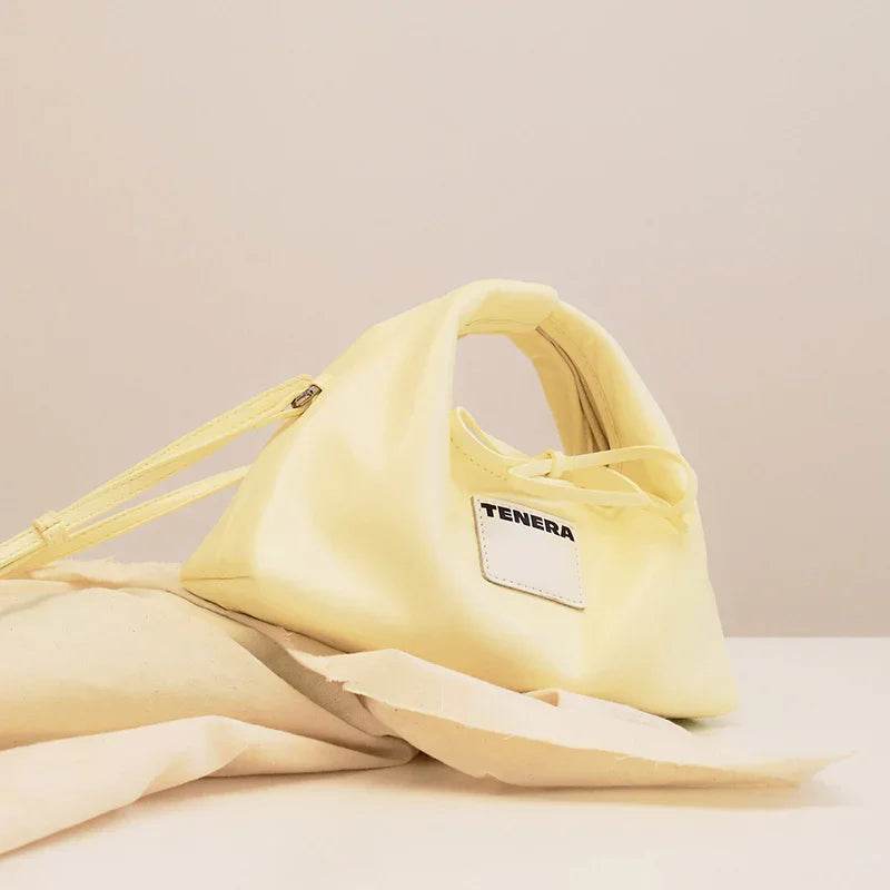 Mini Hobo Crossbody Bag-TENERA Oil Wax Series - TENERA