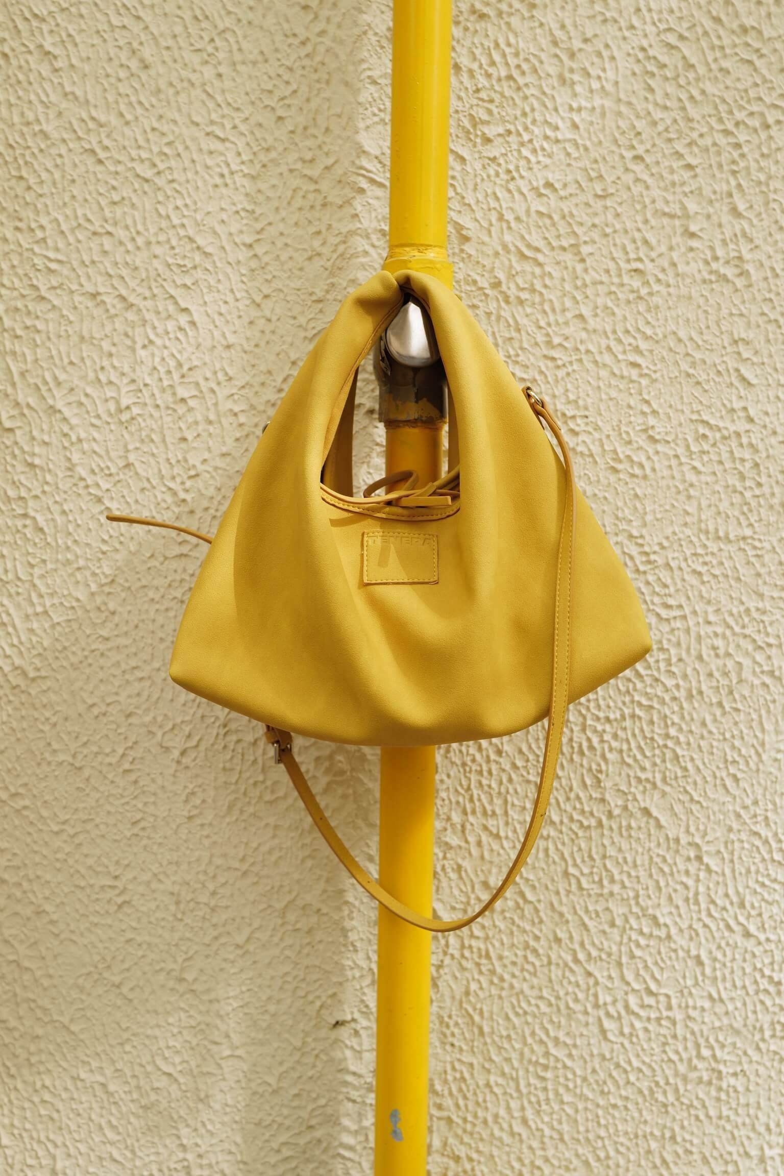 (Jinger Yellow)Classic Hobo Bag-TENERA Vintage Collection - TENERA