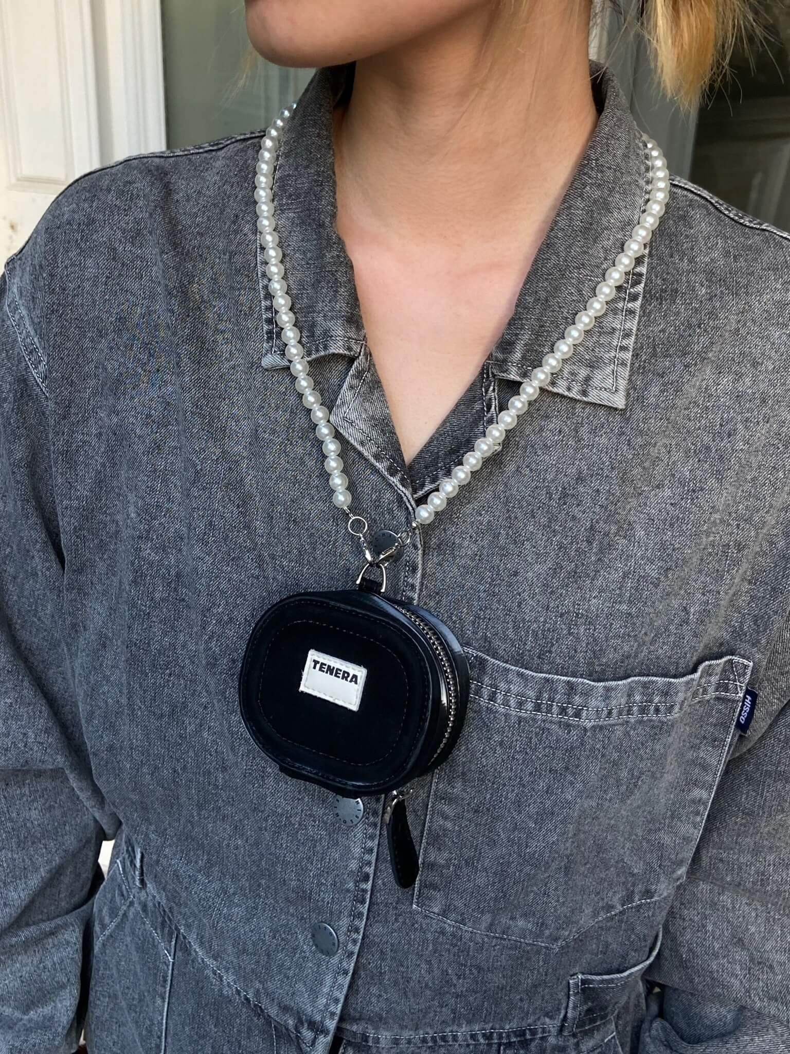 Oval Necklace Bag-TENERA Accessories Collection - TENERA