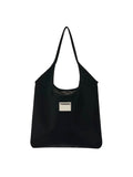 (Black)Tote Bag-TENERA Vintage Collection - TENERA