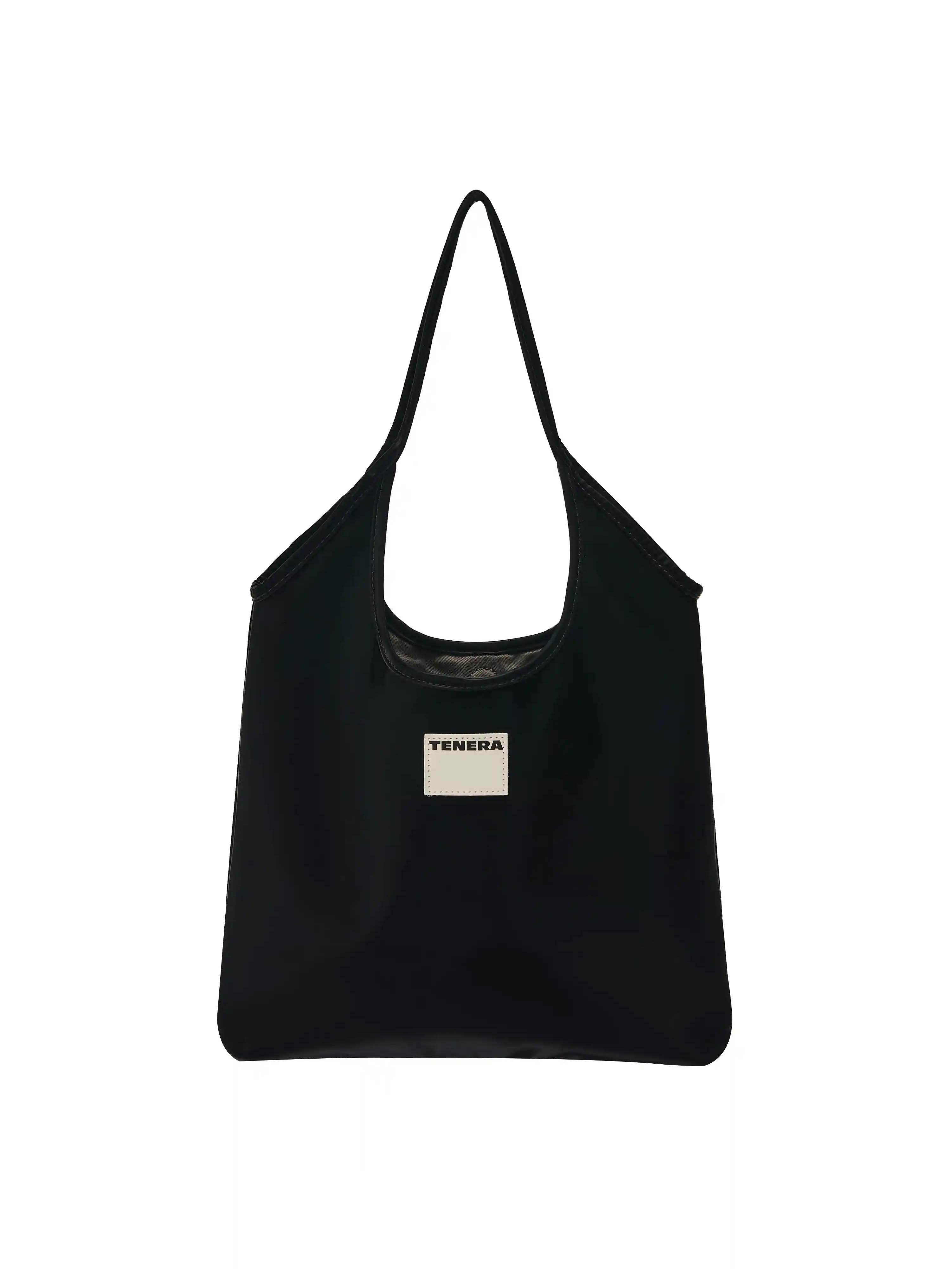 (Black)Tote Bag-TENERA Vintage Collection - TENERA