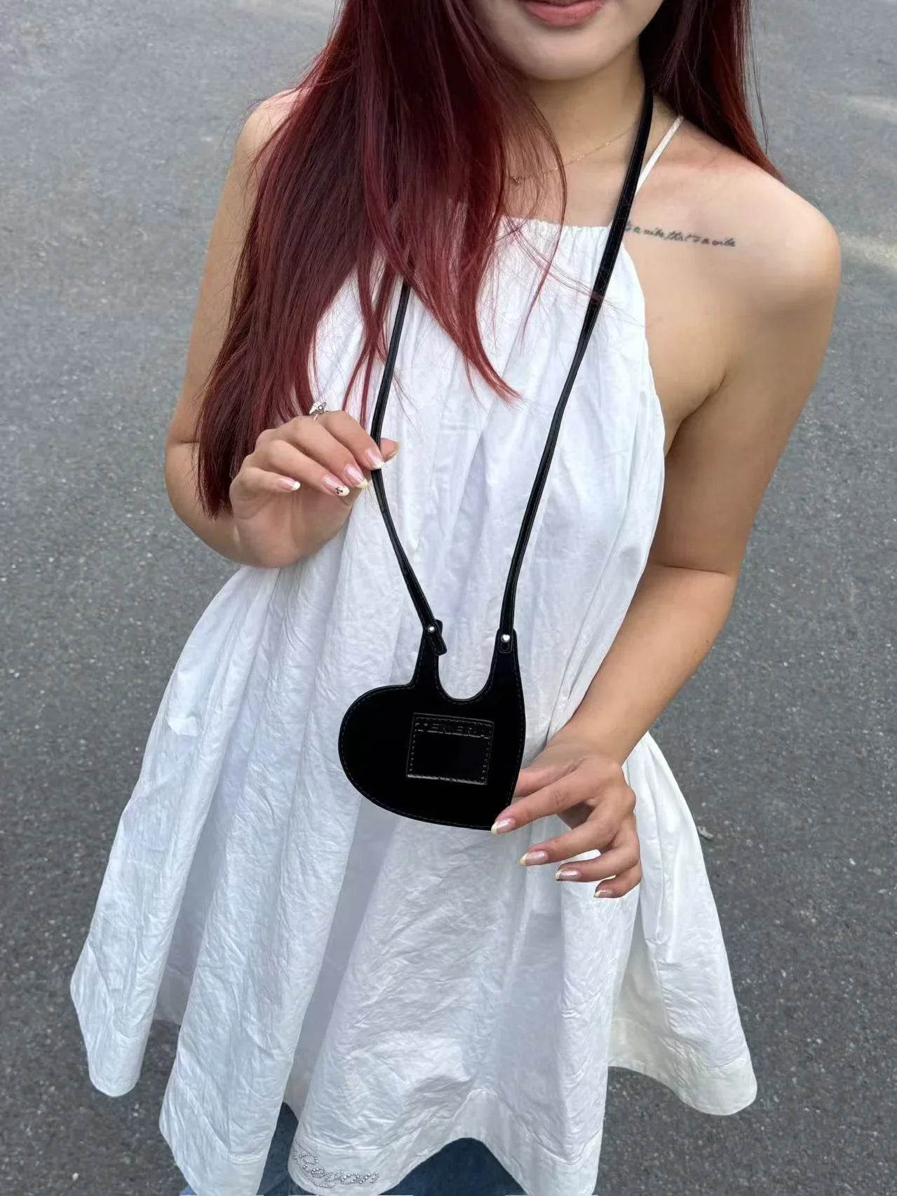 Velvet Heart Card Case-TENERA Accessories Collection - TENERA