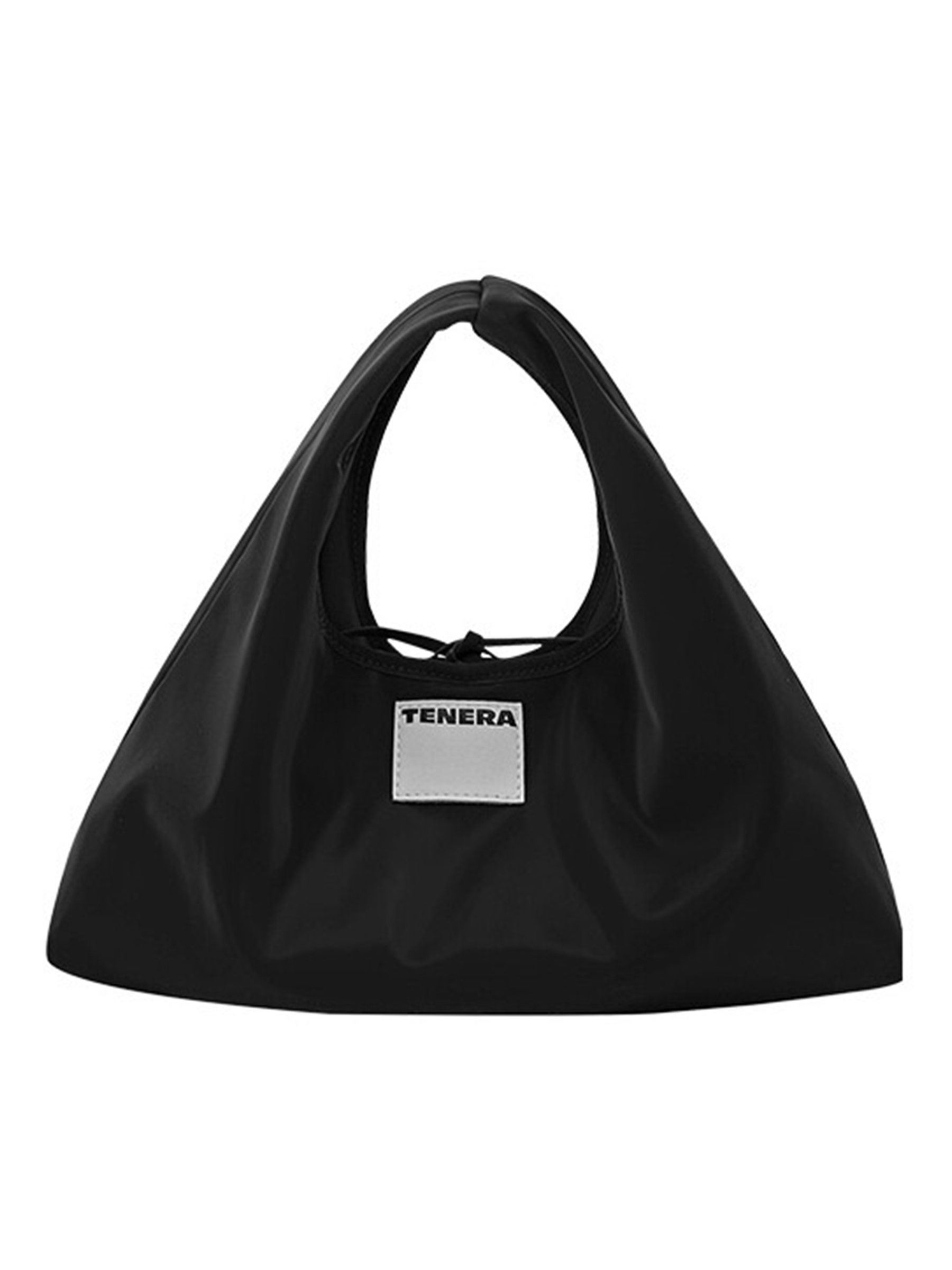 (ブラックベルベット)クラシックホーボーバッグ - TENERA ベルベットコレクション